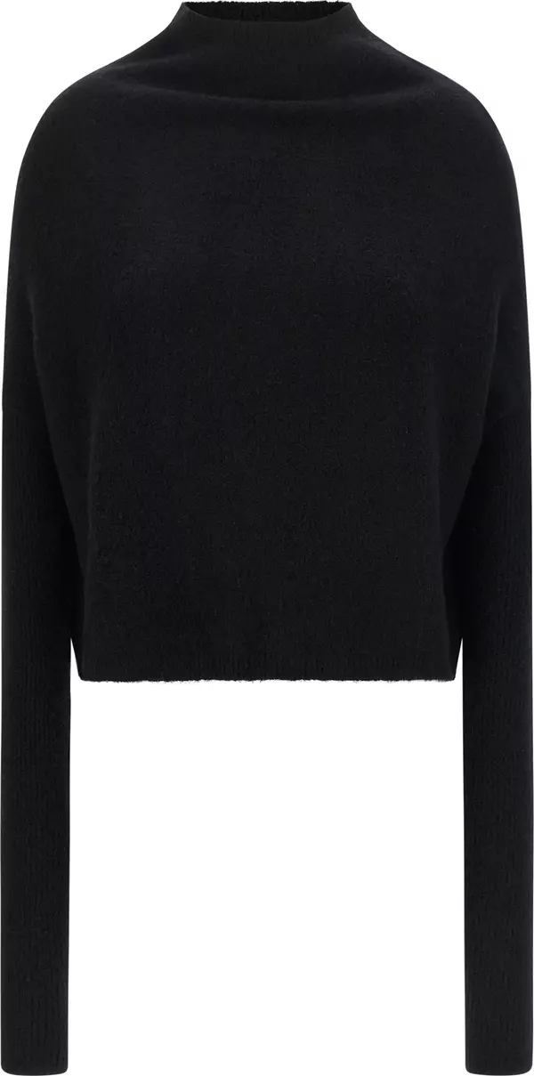 Black Cashmere Cardigan