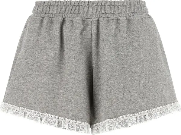 Gray Organic Cotton Bermuda Shorts