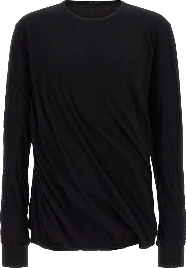 Black Cotton T-Shirt