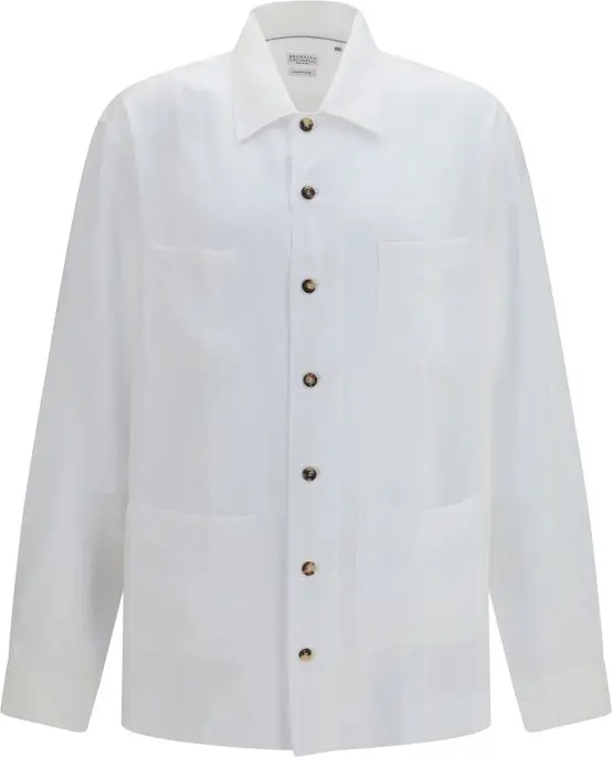 White Linen Shirt