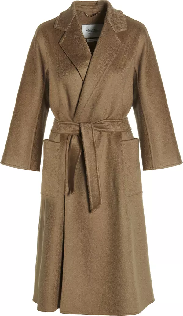 Beige Cashmere Coat