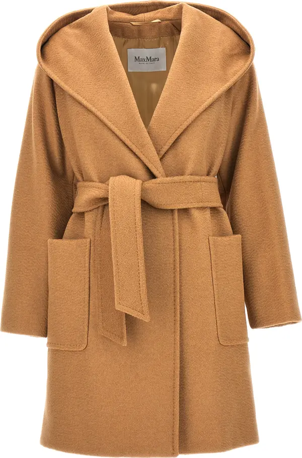 Beige Camel Hair Coat