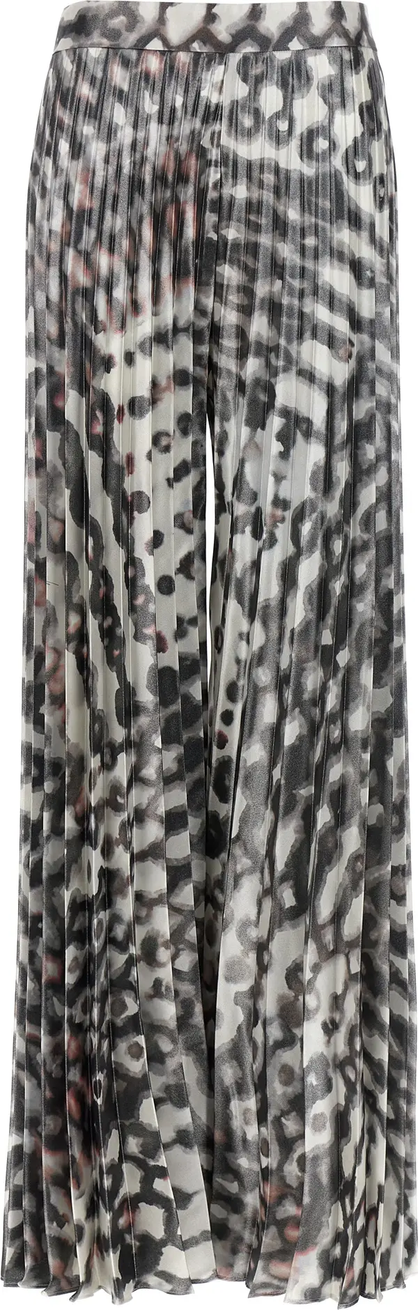 Multicolor Polyester Long Skirt