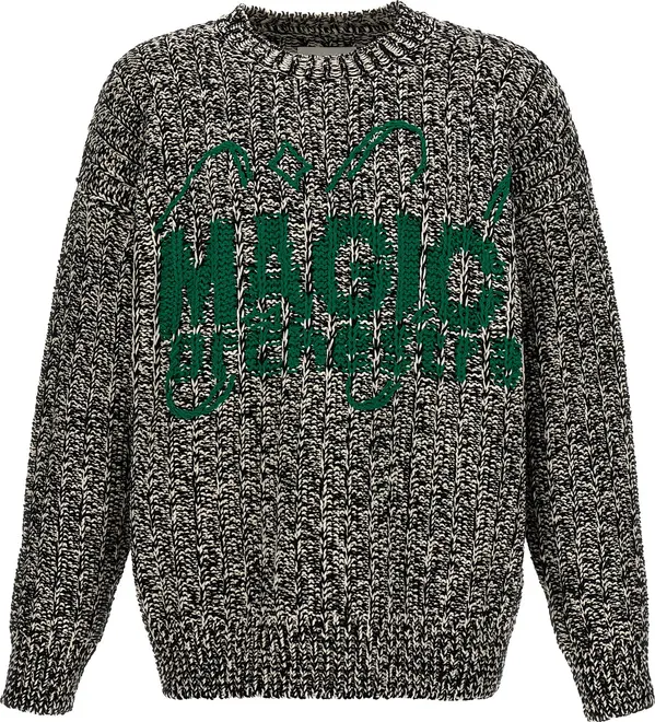 Multicolor Wool Cardigan
