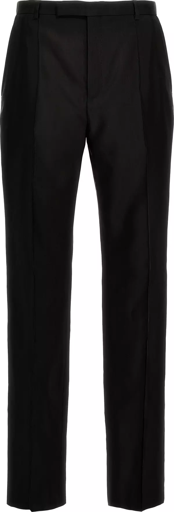 Black Acetate Dress Pants