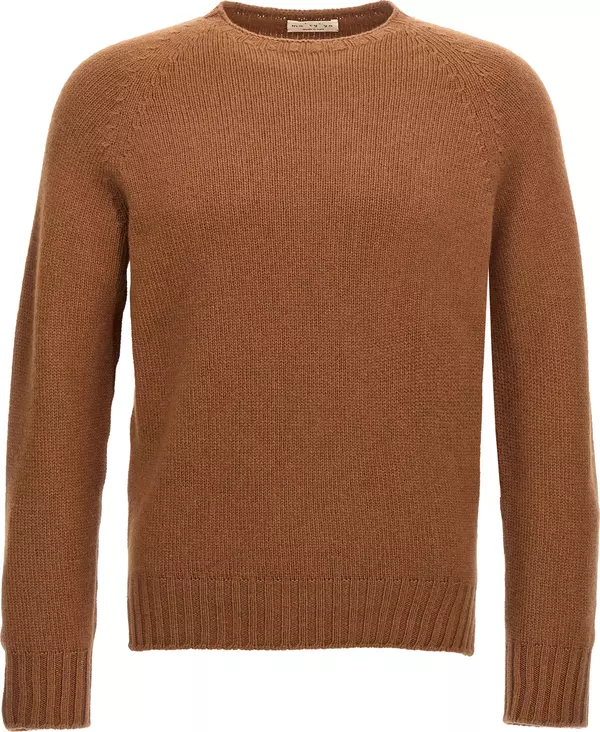 Brown Wool Cardigan