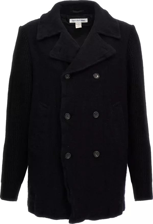 Blue Wool Coat