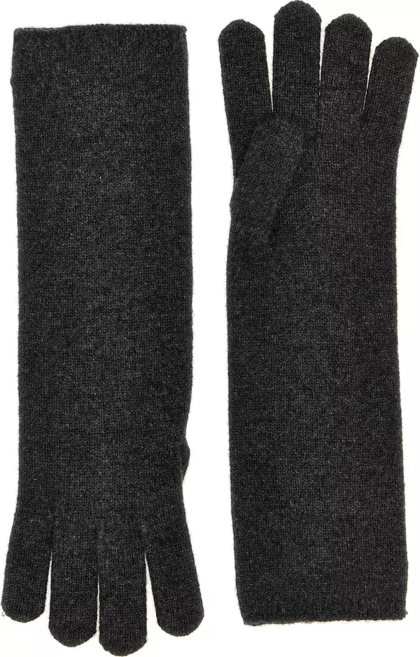 Gray Cashmere Gloves