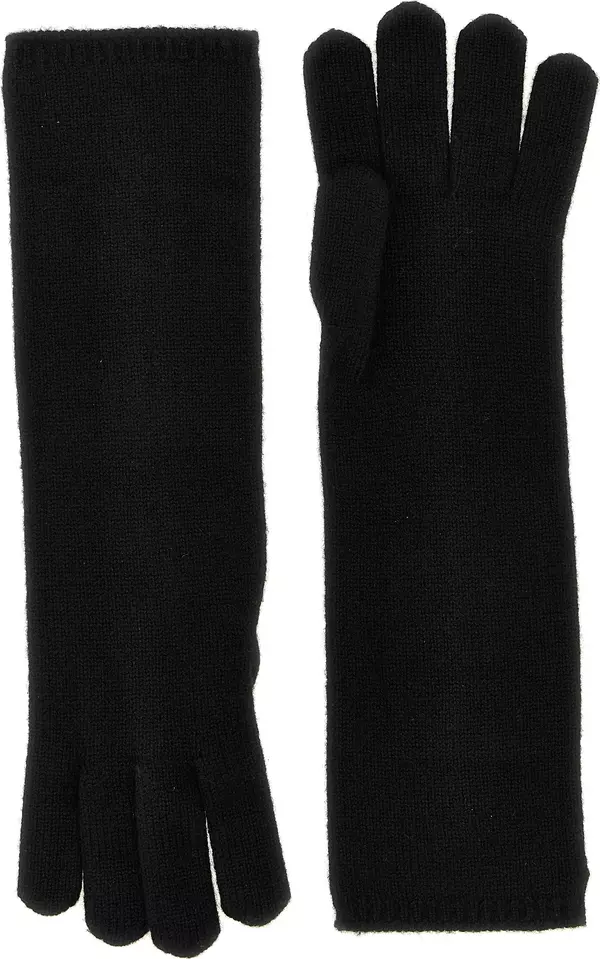 Black Cashmere Gloves