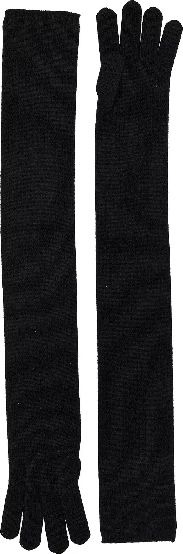 Black Cashmere Gloves