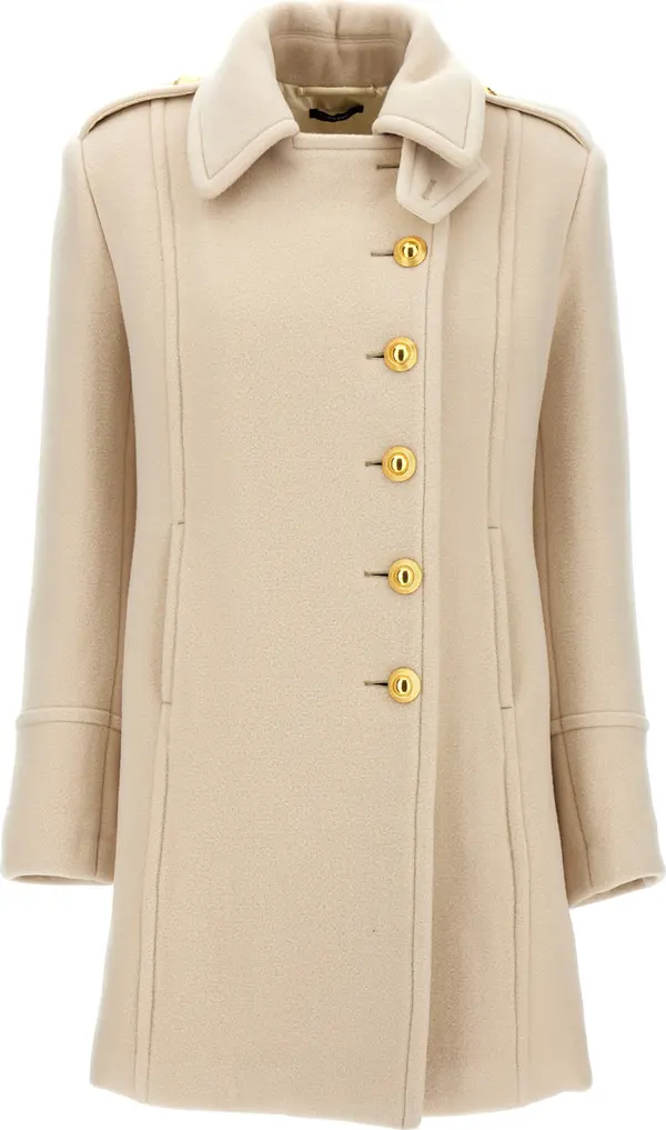White Wool Coat