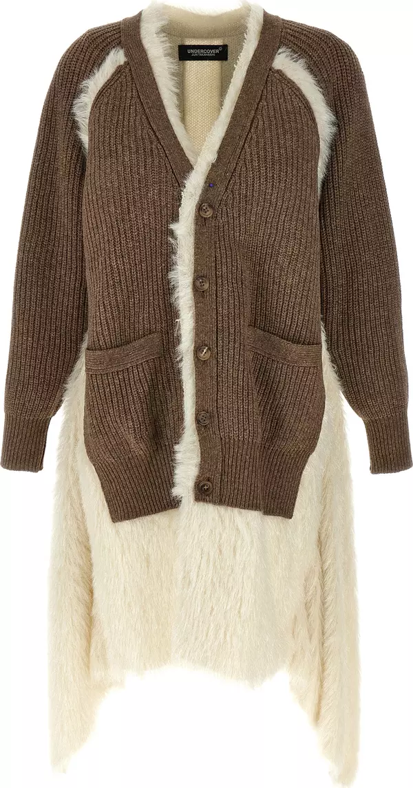 Brown Wool Cardigan