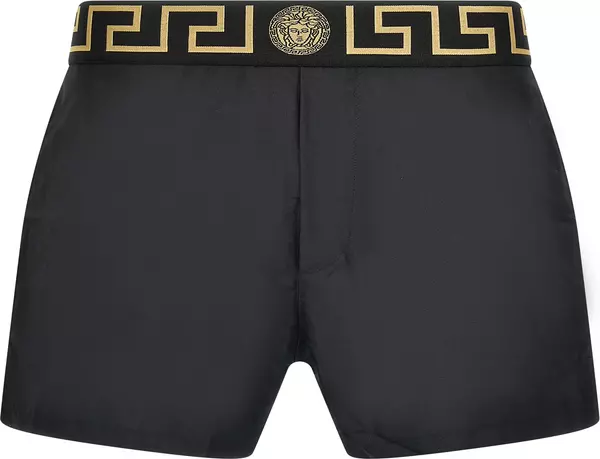 Multicolor Polyester Swim Shorts