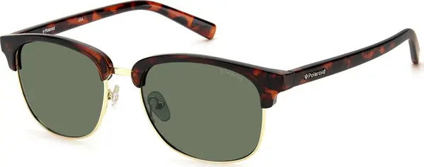 Brown Metal Sunglasses