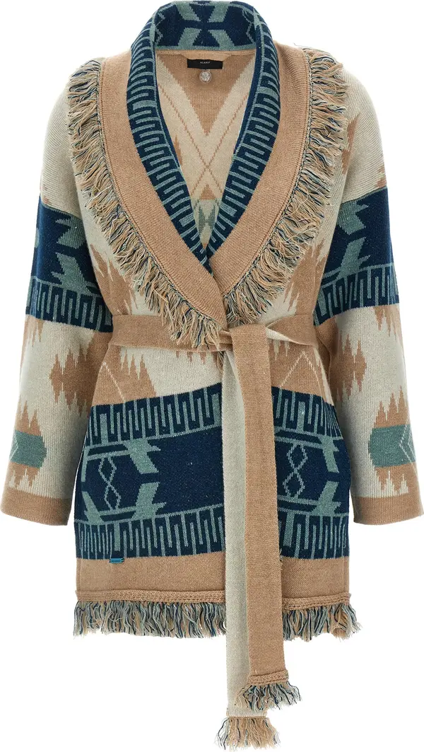 Multicolor Cashmere Cardigan