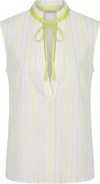 White Cotton Women Shirt