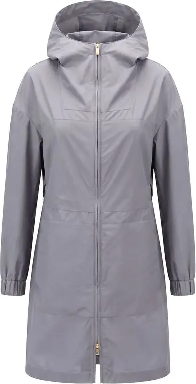 Grey Silk Women Jacket