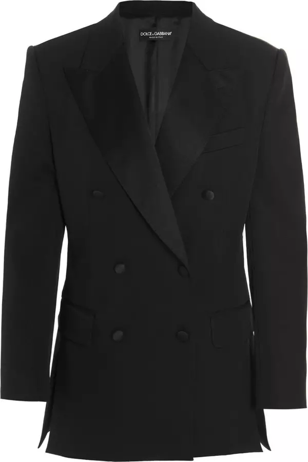 Black Acetate Blazer