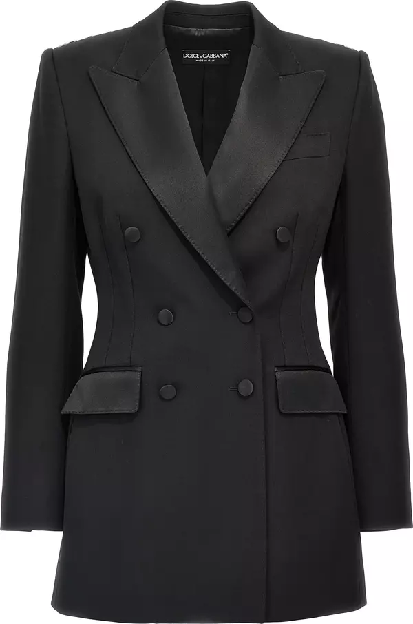 Black Virgin Wool Blazer