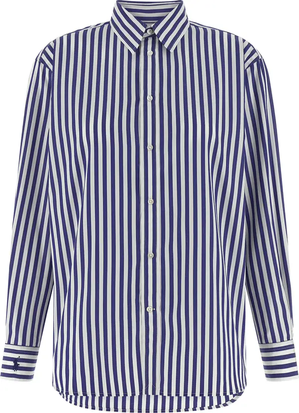 Blue Cotton Blouse
