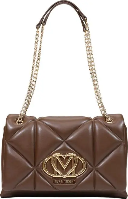 Brown Polyethylene Handbag