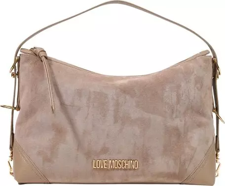 Beige Polyester Handbag