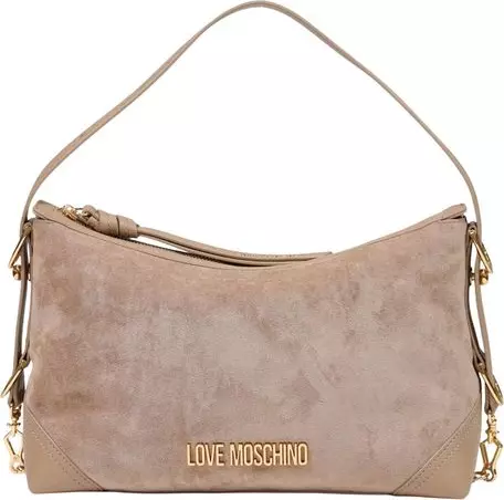 Beige Polyester Handbag