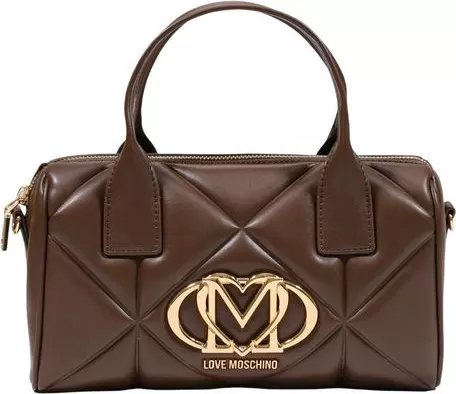 Brown Polyethylene Handbag