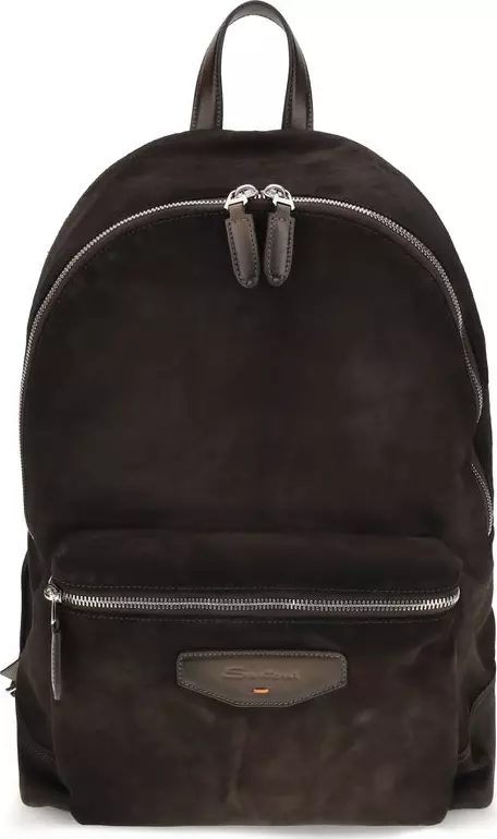 Brown Calf Leather Bos Taurus Backpack