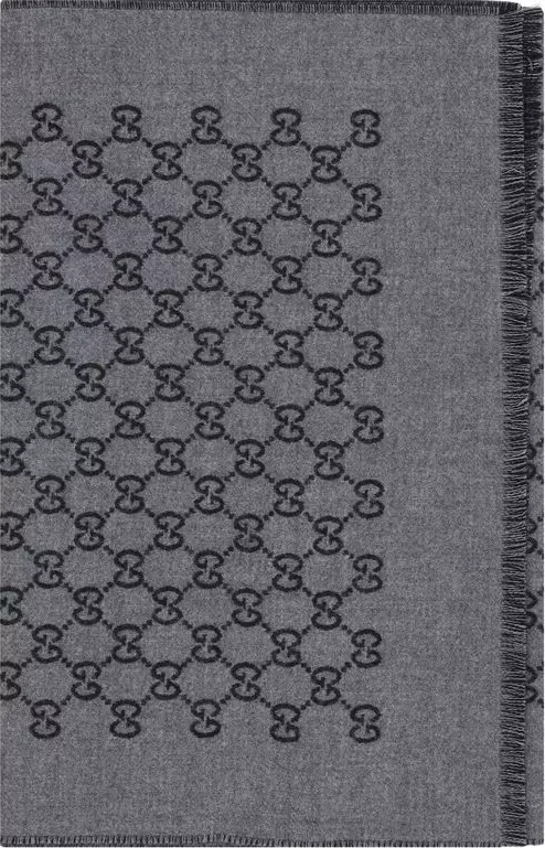 Gray Wool Oves Aries Scarf