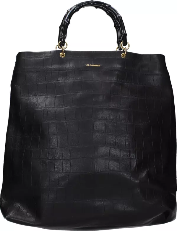 Black Leather Handbag