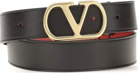 Black Calf Leather Bos Taurus Regular Belt
