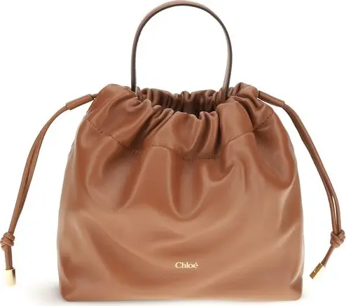 Brown Lamb Ovis Aries Aries Shoulder Bag