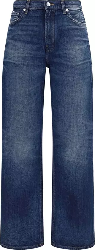 Blue Cotton Jeans Denim