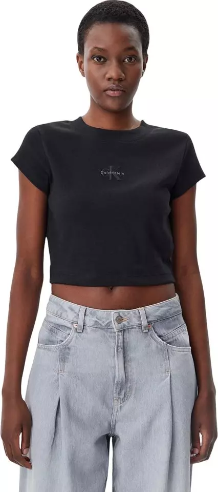 Black Cotton T-Shirt