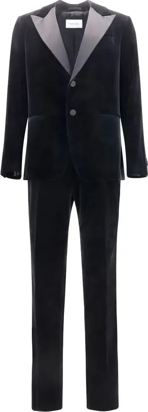 Black Cotton Tuxedo