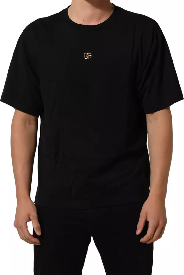 Black Metal DG Logo Short Sleeves T-shirt