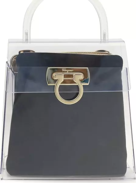 Black Pvc Handbag
