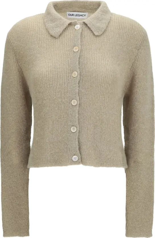 Beige Alpaca Vicugna Pacos Polo Shirt