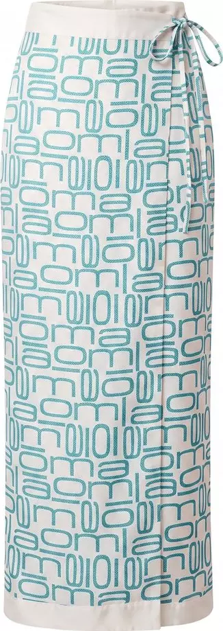 Blue Silk Women's Pants