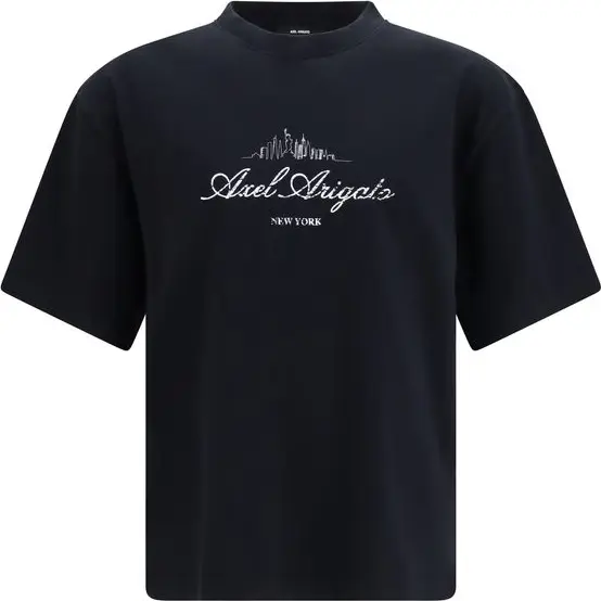 Black Cotton T-Shirt