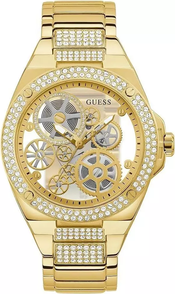 Gold Stainless Steel Dress Watch