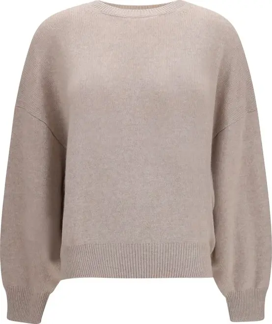 Beige Cashmere Sweater