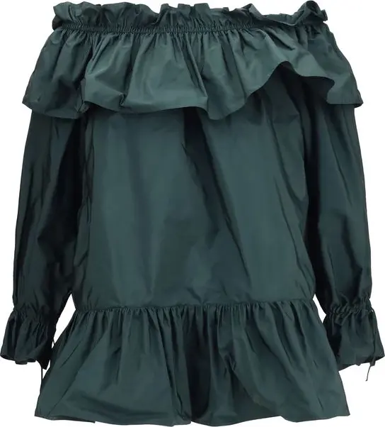 Bicolor Polyamide Casual Dress