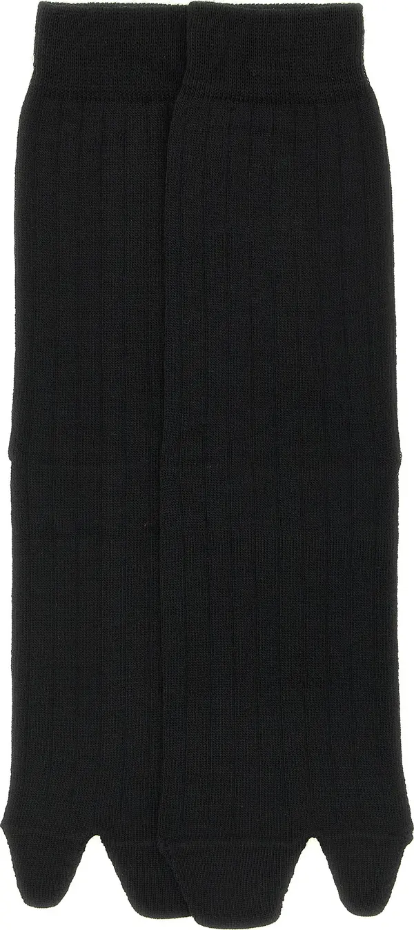 Black Wool Socks