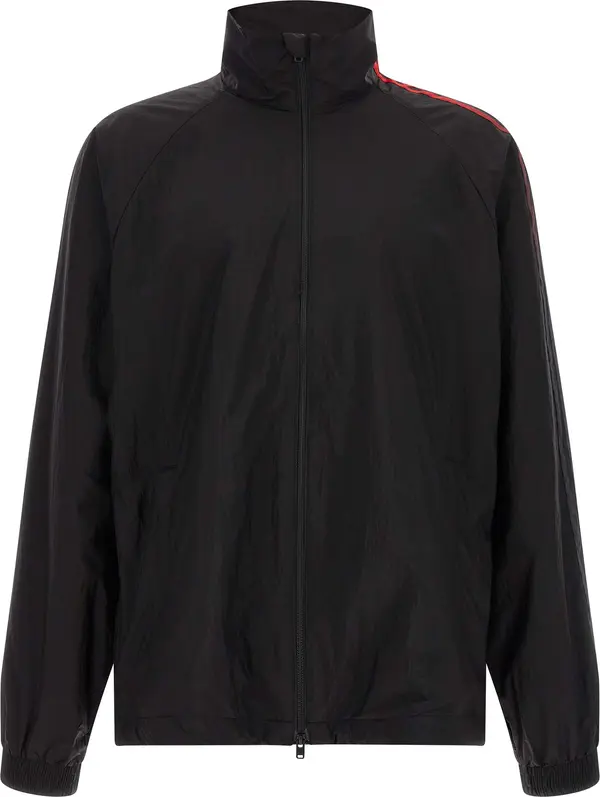Black Polyamide Sweatshirt