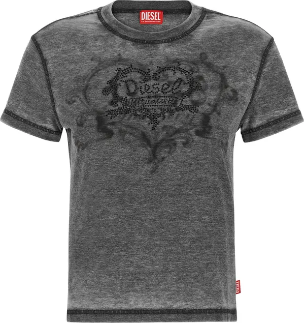 Gray Polyester T-Shirt