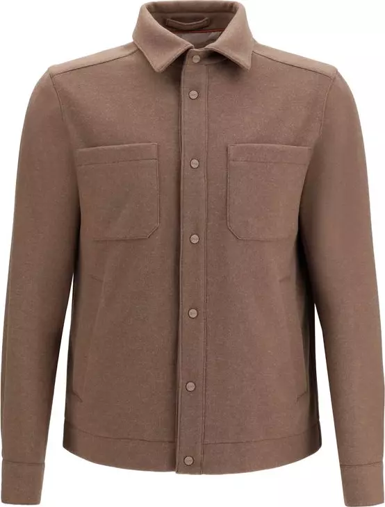 Brown Polyester Jacket