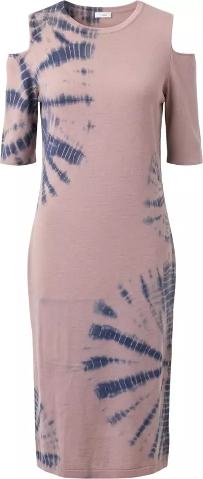 Purple Cotton Women Dress