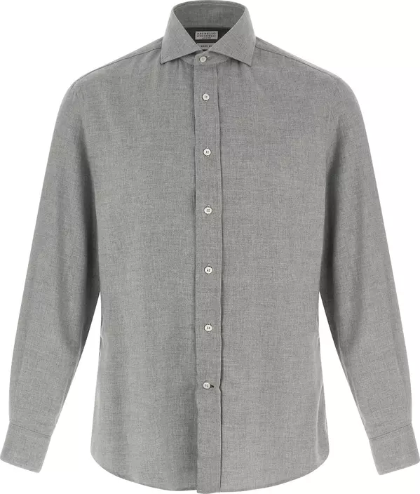Gray Cotton Blouse